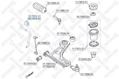 Подвеска STELLOX 89-73014-SX