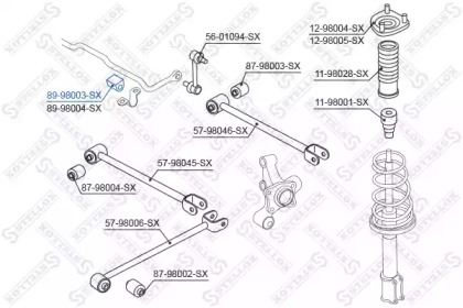 Подвеска STELLOX 89-98003-SX