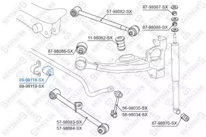 Подвеска STELLOX 89-98118-SX