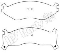 Комплект тормозных колодок IPS Parts IBD-1056