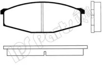 Комплект тормозных колодок IPS Parts IBD-1134