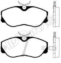 Комплект тормозных колодок IPS Parts IBD-1140