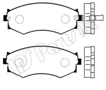 Комплект тормозных колодок IPS Parts IBD-1142