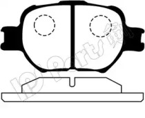 Комплект тормозных колодок IPS Parts IBD-1212