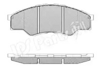 Комплект тормозных колодок IPS Parts IBD-1217