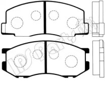 Комплект тормозных колодок IPS Parts IBD-1239