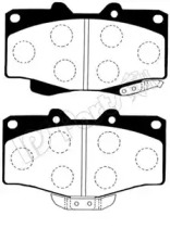 Комплект тормозных колодок IPS Parts IBD-1254