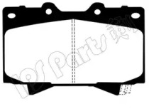 Комплект тормозных колодок IPS Parts IBD-1268