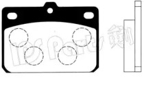 Комплект тормозных колодок IPS Parts IBD-1310