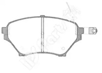 Комплект тормозных колодок IPS Parts IBD-1317