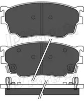 Комплект тормозных колодок IPS Parts IBD-1367