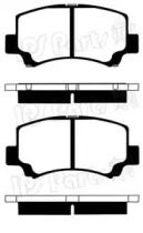 Комплект тормозных колодок IPS Parts IBD-1813