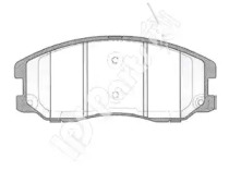 Комплект тормозных колодок IPS Parts IBD-1W11