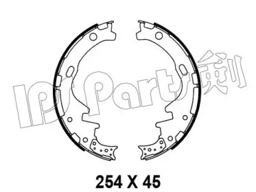 Тормозные колодки IPS Parts IBL-4135