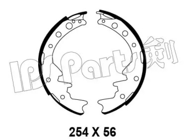 Тормозные колодки IPS Parts IBL-4233