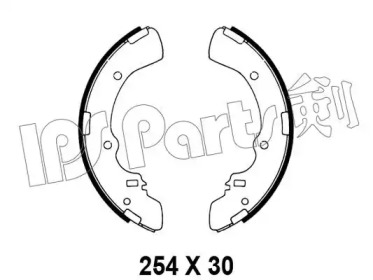 Тормозные колодки IPS Parts IBL-4528