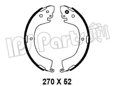 Тормозные колодки IPS Parts IBL-4582