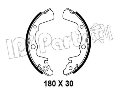 Тормозные колодки IPS Parts IBL-4707