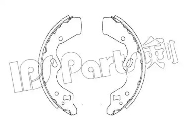 Тормозные колодки IPS Parts IBL-4K07