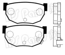 Комплект тормозных колодок IPS Parts IBR-1122