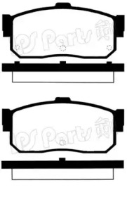 Комплект тормозных колодок IPS Parts IBR-1127