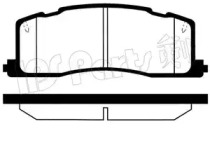 Комплект тормозных колодок IPS Parts IBR-1262