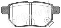 Комплект тормозных колодок IPS Parts IBR-1297