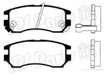 Комплект тормозных колодок IPS Parts IBR-1599