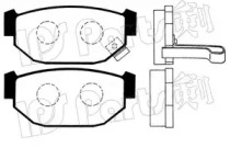 Комплект тормозных колодок IPS Parts IBR-1700