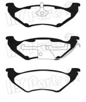 Комплект тормозных колодок IPS Parts IBR-1994