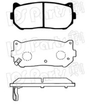 Комплект тормозных колодок IPS Parts IBR-1K00