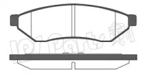 Комплект тормозных колодок IPS Parts IBR-1W01