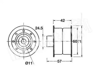 Натяжитель IPS Parts ITB-6113