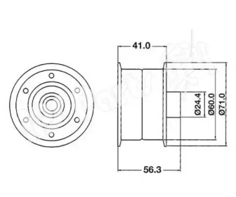 Натяжитель IPS Parts ITB-6114