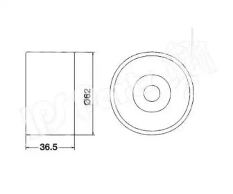 Натяжитель IPS Parts ITB-6223