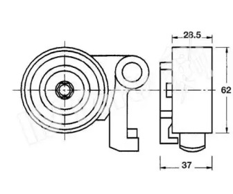 Натяжитель IPS Parts ITB-6233