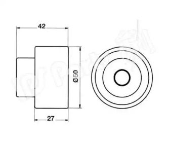 Натяжитель IPS Parts ITB-6253