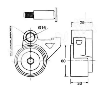 Натяжитель IPS Parts ITB-6314