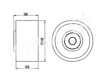 Натяжитель IPS Parts ITB-6315