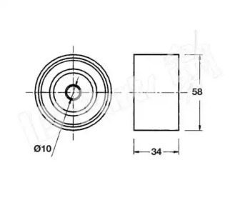 Натяжитель IPS Parts ITB-6320