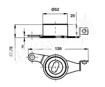 Натяжитель IPS Parts ITB-6339