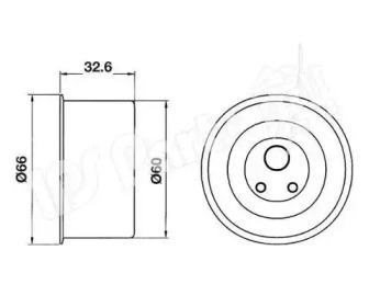 Натяжитель IPS Parts ITB-6507