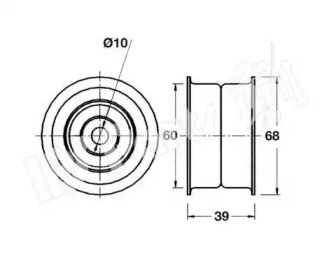 Натяжитель IPS Parts ITB-6517