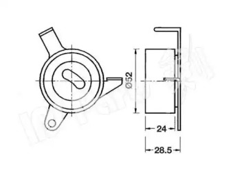 Натяжитель IPS Parts ITB-6603