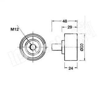 Натяжитель IPS Parts ITB-6610