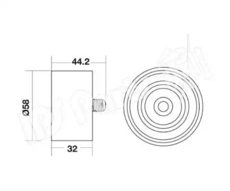 Натяжитель IPS Parts ITB-6H23