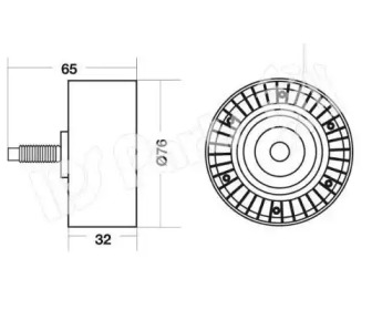 Натяжитель IPS Parts ITB-6J00