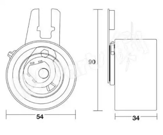 Натяжитель IPS Parts ITB-6K16