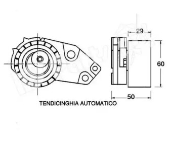 Натяжитель IPS Parts ITB-6W04