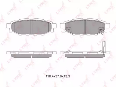 Комплект тормозных колодок LYNXauto BD-7103